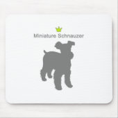 Miniature Schnauzerg5 Mousepad (Vorne)