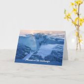 Miniatureislandschaft CC0718 Grußkarte Karte (Gelbe Blume)