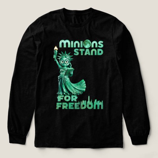 Miniaturen stehen für Freiheit Tri-Blend Shirt (Design Vorderseite)