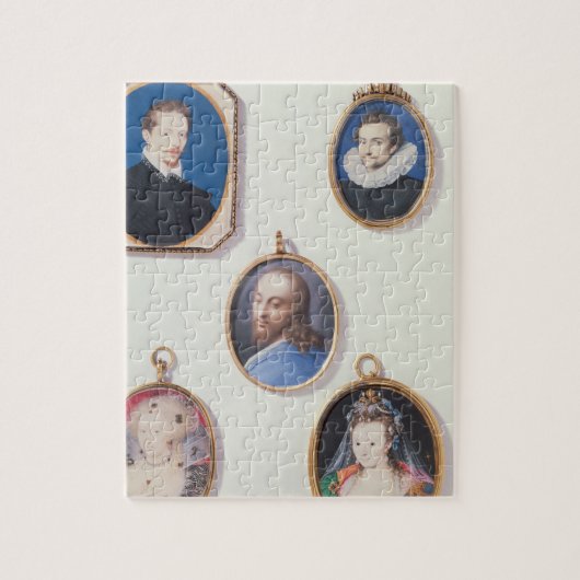 Miniaturen. von LtoR TtoB: Sir Arundel Talbot; U Puzzle (Vertikal)