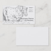Miniaturkarte Zeichnend Visitenkarten Visitenkarte (Vorne/Hinten)