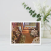 Miniaturkuchenshop Postkarte (Stehend Vorderseite)