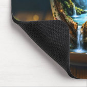 MiniaturlehrerIn Wunderland farbenfrohe Kunst Mousepad (Ecke)