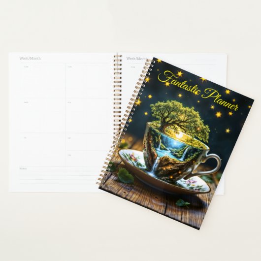 MiniaturlehrerIn Wunderland farbenfrohe Kunst Planer (Anzeige)