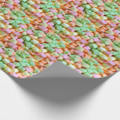 Miniaturmarshmallows Geschenkpapier (Ecke)