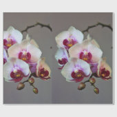 Miniaturorchidee Geschenkpapier (Flach)