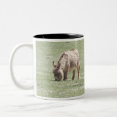 Miniaturpferd Zweifarbige Tasse (Links)