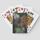 Miniaturpferdeberühren Spielkarten (Rückseite)