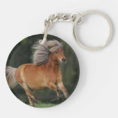 Miniaturpferdebetrieb Schlüsselanhänger (Rückseite)