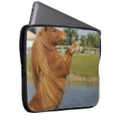 Miniaturpferdeerrichtung Laptopschutzhülle (Vorne Rechts)