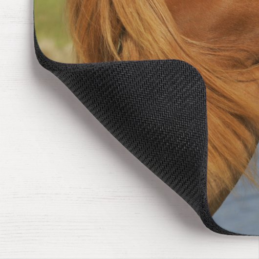 Miniaturpferdeerrichtung Mousepad (Ecke)