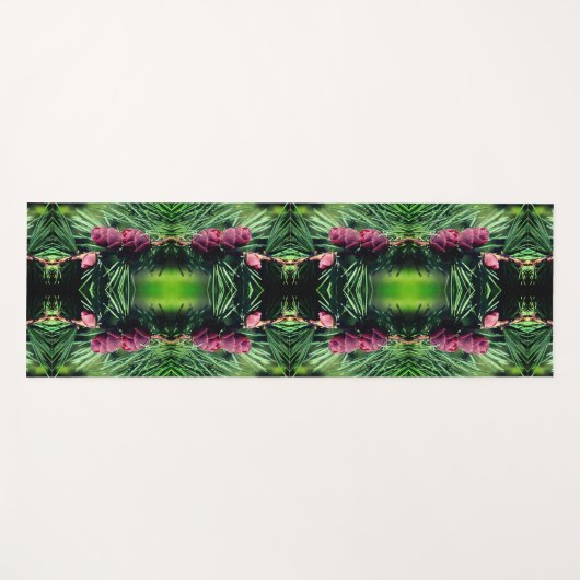 Miniaturpinecones Abstrakt Nah Yogamatte (Vorderseite (Horizontal))