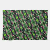 Miniaturpinecones Nah Abstraktes Muster Geschirrtuch (Horizontal)