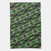 Miniaturpinecones Nah Abstraktes Muster Geschirrtuch (Vertikal)