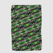 Miniaturpinecones Nah Abstraktes Muster Golfhandtuch (Vorderseite)