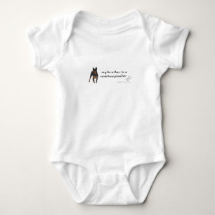 Miniaturpinscher Baby Strampler