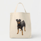Miniaturpinscher-Lebensmittelgeschäft-Tasche Tragetasche (Vorne)