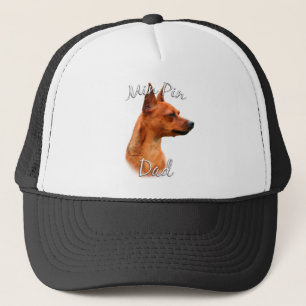 Miniaturpinscher (Rost) Vater 2 Truckerkappe