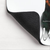 Miniaturpinscher (schwarz) Mama 2 Mousepad (Ecke)
