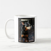 Miniaturpinscher-Tasse Kaffeetasse (Links)