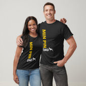 Miniaturpinscher-Vater T-Shirt (Unisex)