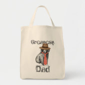 Miniaturpoodle-Vater Tragetasche (Vorne)