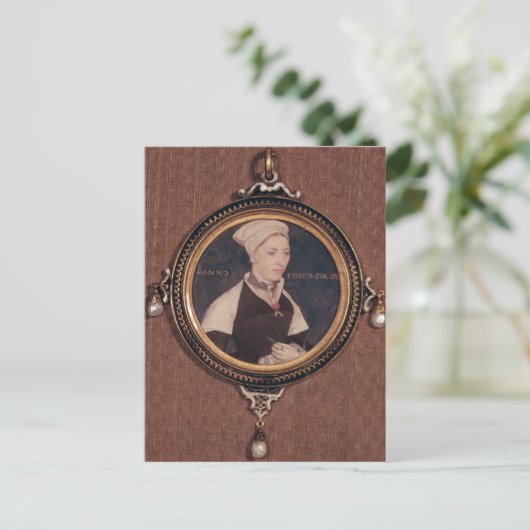 Miniaturportrait von Jane Small Postkarte (Stehend Vorderseite)