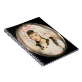 Miniaturporträt eines Mädchens Notizblock (Rechte Seite)