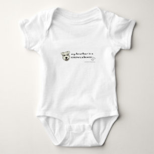 Miniaturschnauzer Baby Strampler