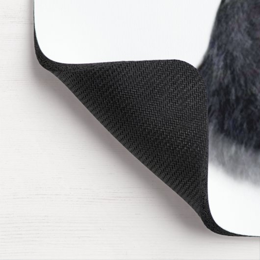 Miniaturschnauzer Geschichtsdesign Mousepad (Ecke)