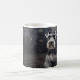 Miniaturschnauzer Halloween Gruselig Kaffeetasse