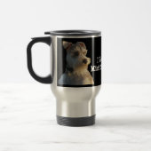Miniaturschnauzer-Reise-Tasse Reisebecher (Links)