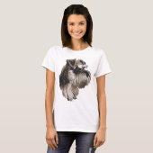 Miniaturschnauzer T-Shirt (Vorne ganz)