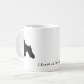 Miniaturschnauzer-Tasse Kaffeetasse (Vorderseite Links)