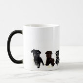 Miniaturschnauzer-Tasse Verwandlungstasse (Links)