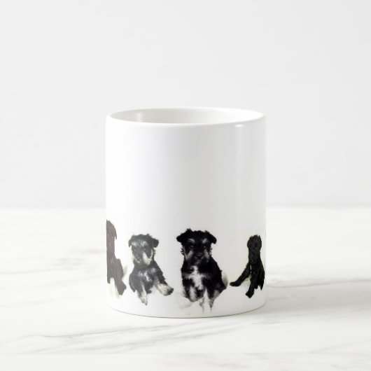 Miniaturschnauzer-Tasse Verwandlungstasse (Mittel)