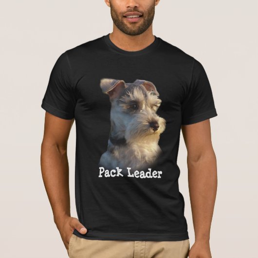 Miniaturschnauzer-Unisexsatz-Führer-T - Shirt (Vorderseite)