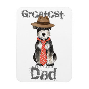 Miniaturschnauzer-Vater Magnet