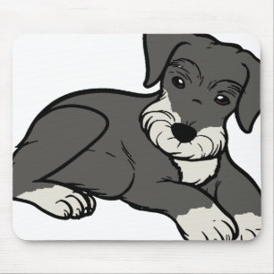 Miniaturschnuckelsalz und Pfefferschale Cartoon Mousepad