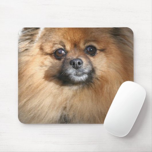 MiniaturSpitz-Mausunterlage Mousepad (Mit Mouse)