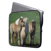 Miniaturstute u. Fohlen 1 Laptopschutzhülle (Vorderseite Links)