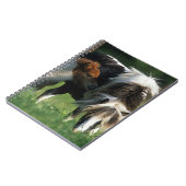 Miniaturstute u. Fohlen 2 Notizblock (Linke Seite)