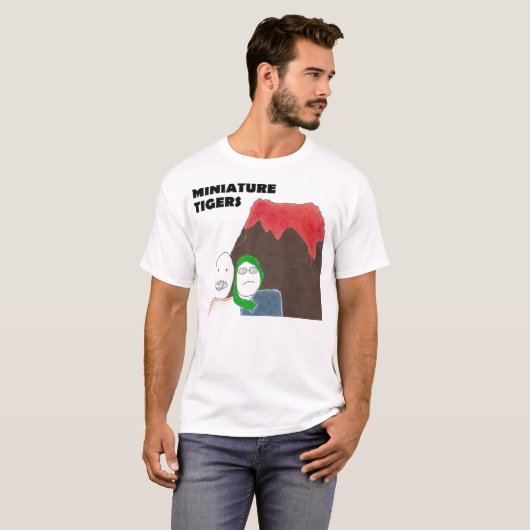 Miniaturtiger-T - Shirt! T-Shirt (Vorne ganz)
