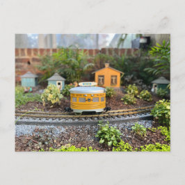 Miniaturtrolly Postkarte