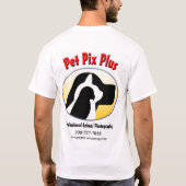 Miniaturwindhunde T-Shirt (Rückseite)