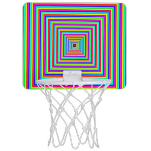 MiniBasketballkorb - optische Illusion Mini Basketball Ring