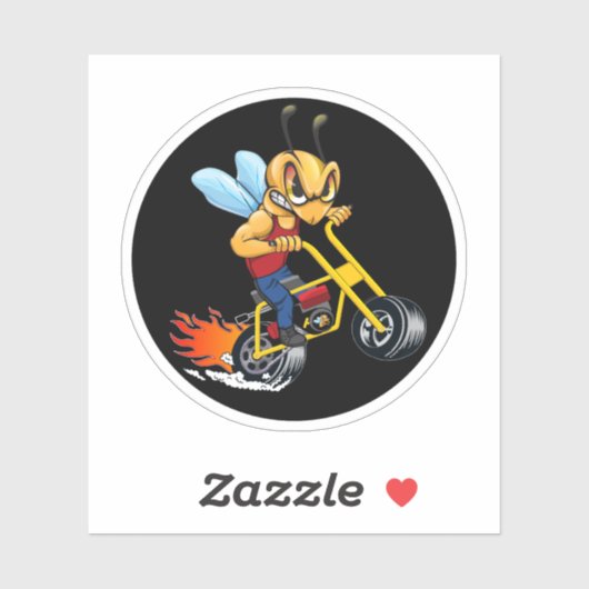 Minibike Newbee Pull Starsticker Aufkleber (Blatt)