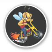 Minibike Newbee Pull Starsticker Aufkleber (Vorderseite)