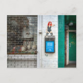 Minicab Graffiti Postkarte (Vorderseite)