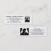 MiniCards-001 Mini Visitenkarte (Vorne/Hinten)